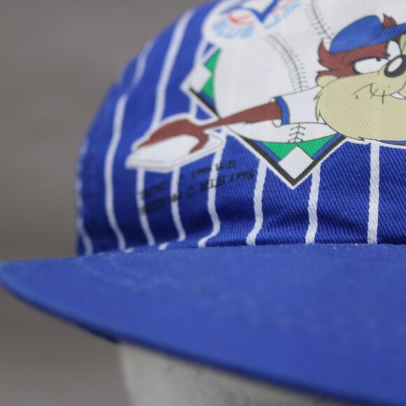 Toronto Blue Jays Hat (VTG) - Taz Stealing a Base - Adult Stretch Fit - Picture 3 of 9